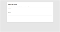 Desktop Screenshot of cardrecoveryfree.com