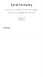 Mobile Screenshot of cardrecoveryfree.com