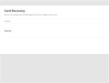 Tablet Screenshot of cardrecoveryfree.com